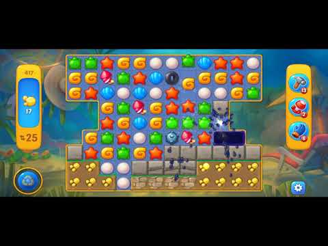 Fishdom Level 417 with NO BOOSTERS