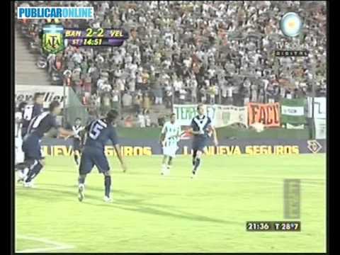Todos los goles de Banfield 2 Velez 3, apertura 2010