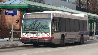 Ride On CTA 2024-25 Nova Bus LFS 8858 On Rt 93 California/Dodge to Kimball Brown Line Station 