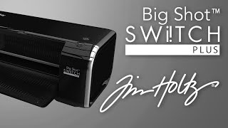 Sizzix Big Shot Foldaway Machine Only (Black) inspired by Tim Holtz 