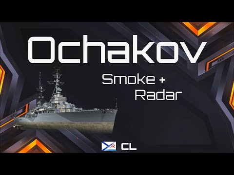 USSR Tier 8 CL Ochakov - Smoke + Radar - Firepower = Ok in World of Warships Blitz