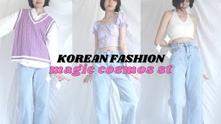 cute korean fashion | magic cosmos st review