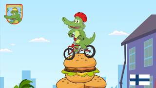 Mä kaiken söin! - Aarne Alligaattori &amp; Viidakkorumpu - Musiikkivideo