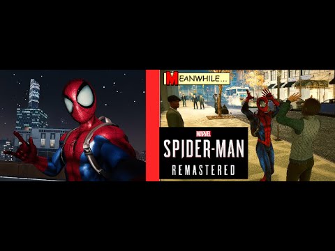 ULTIMATE SPIDER-MAN SUIT MOD GAMEPLAY! - MARVEL SPIDER-MAN REMASTERED (PC, 60 FPS)