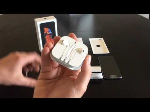 Iphone 6S Plus 128GB Space Grey Unboxing