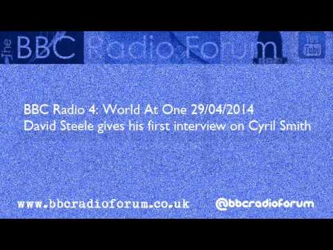 David Steele gives first interview on Cyril Smith abuse allegations