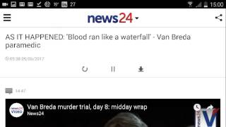 Van Breda Murders - - Paramedic testimony of crime scene