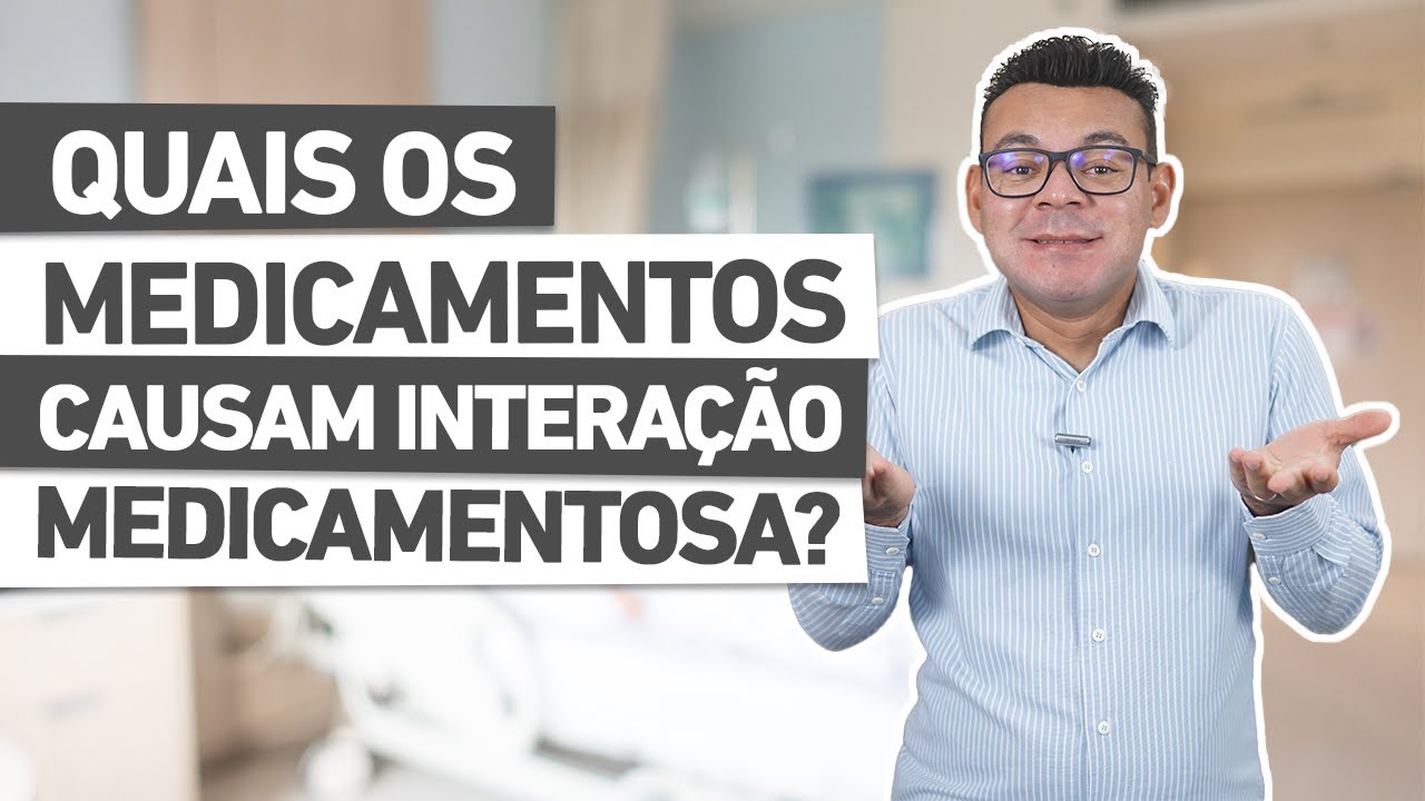 INTERAÇÃO MEDICAMENTOSA É UM PERIGO | Não misture os medicamentos