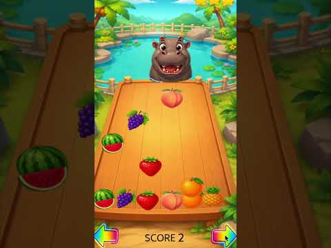 HIPPO FRUIT CATCH video thumbnail