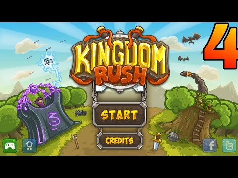 Kingdom Rush Android Part#4 Campaign Snowy Trolls and Winter Wolves