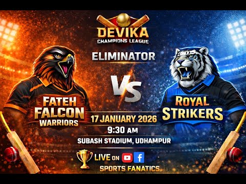 ROYAL STRIKERS VS FATEH FALCON WARRIORS
