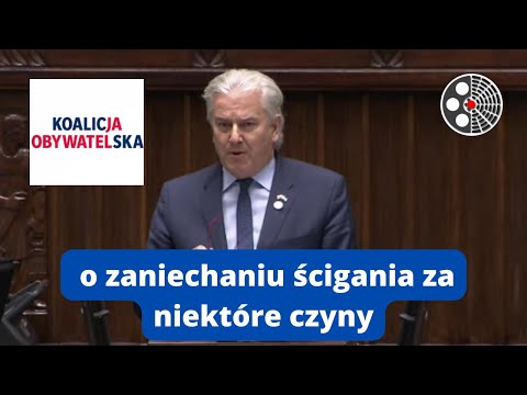 Cezary Grabarczyk: Chcą zagwarantować bezkarność przywódcom