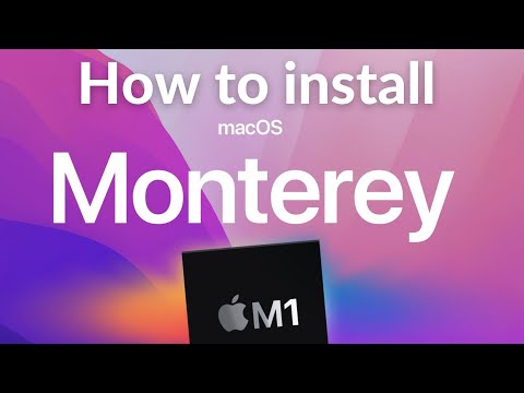 EASY METHOD - Install macOS Monterey 12.0 Beta NOW on M1 Apple Silicon hardware