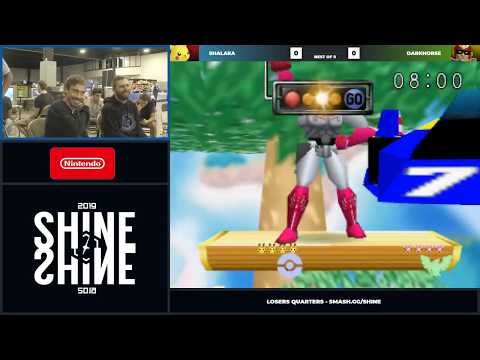 Shine 2019 - Shalaka (Pikachu) Vs. Darkhorse (Falcon) Super Smash Bros. Losers Quarters