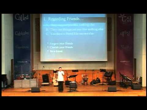 2012-06-17 - Friends and Foes - Rev. Young Ho Hwang