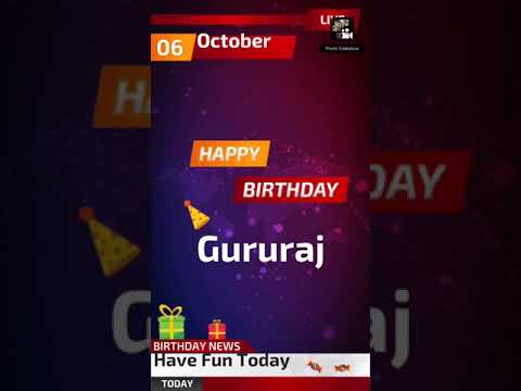 Gururaj Parshetti Birthday video