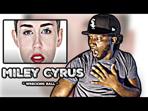 WHO SHE TALKING ABOUT?! FIRST TIME HEARING! Miley Cyrus - Wrecking Ball (Official Video) REACTION