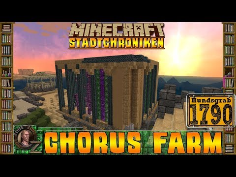 Minecraft Stadtchroniken [#1790] Chorus Farm [HD+ Deutsch]