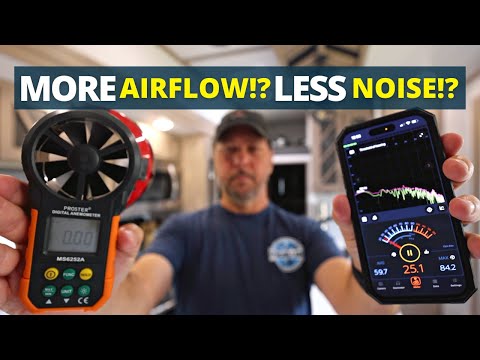Testing RV AC Upgrades! (RV AC Silencer / RVAirFlow)