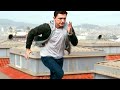 Tom Holland Awesome PARKOUR Scene | Uncharted | CLIP