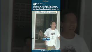 Download lagu Momen Haru Prajurit TNI Pulang Kampung Tanpa Mengabari untuk Memberi Kejutan kepada Ayah & Ibu #fyp mp3