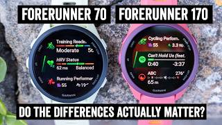 Garmin Forerunner 70 vs 170 Comparison: All 27 Differences Hands-On!