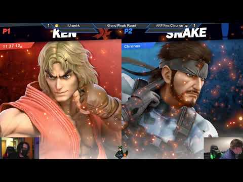 BOWU x SSBE #23 - Grand Finals - Smirk (Ken) vs Chronos (Snake)