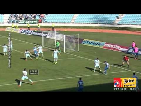 JSL 2014/15: 13.04.2015 22.Kolo: Jagodina - Novi Pazar 1:3 (0:1)