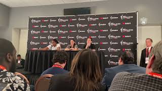 #WNBA Finals Game 1 @nyliberty Post Game conference - Sandy Brondello, Jonquel Jones Breanna Stewart