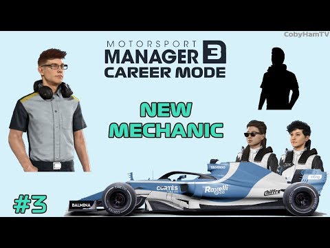 Motorsport Manager Mobile 3 Career Mode Gameplay: Ep 3 - NEW MECHANIC