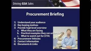 Driving GSA Sales - February 2013