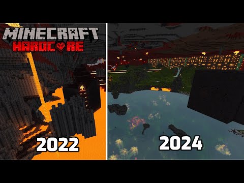 Insane Nether Transformation in Hardcore Minecraft