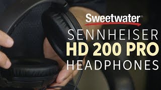 Video thumbnail for Sennheiser HD 200 PRO Headphones Overview by Sweetwater