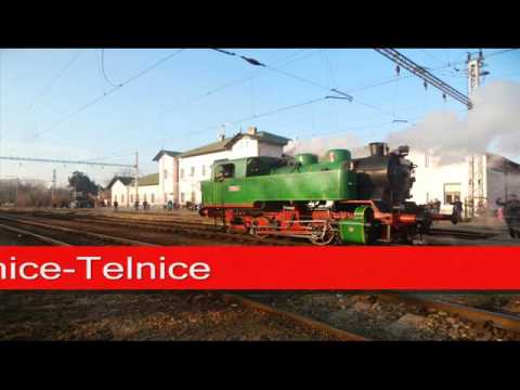 Parní lokomotiva 213.901 v Sokolnice-Telnice