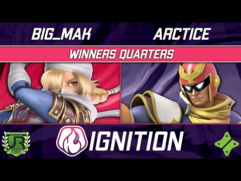 Ignition 242 WINNERS QUARTERS - big_mak (Sheik) vs APLE | Arctice (Captain Falcon)