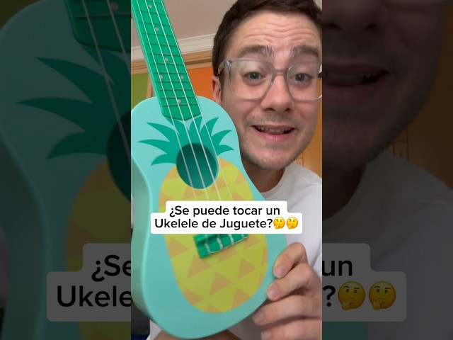Vídeo relacionado con Ukelele Juguete, 38cm Guitarra Juguete, Mini Guitarra Niño, Instrumento De Ukelele, Educativo Simulación De Guitarra, para Niños, Pequeños, Principiantes, Niños Niñas (15 Pulgadas)