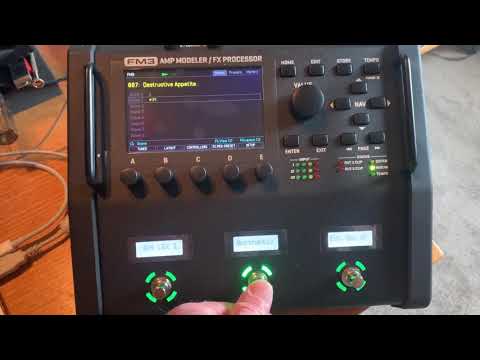 Fractal FM 3 Scenes and Preset navigation