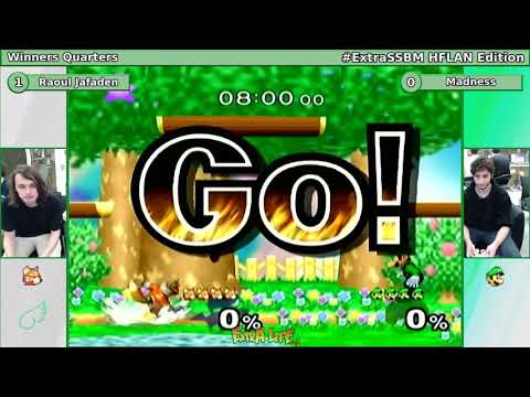 #ExtraSSBM HFLAN 2019 Edition - Raoul Jafaden (Fox) vs. Madness (Luigi) - Winners Quarters