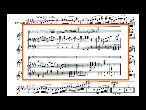 Beriot Op.15 Air with Variations No.7 貝里奧 抒情調 變奏曲 第7號 作品15 Bériot ベリオ エール 変奏曲 Score Sheet 譜 谱 【Kero】