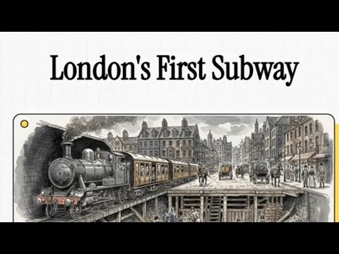 How was the first metro built - birth of the underground