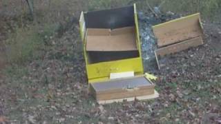 mossberg 500 persuader vs. wood shelf