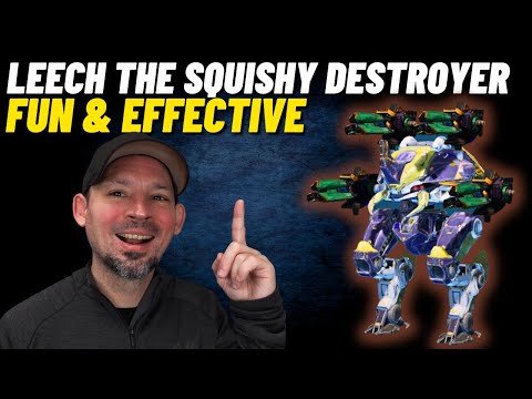War Robots Awesome Leech Build | Lest Make Leach Good Again | War Leech robots Gameplay