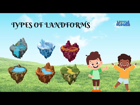 Exploring Earth's Types of Landforms: A Fun Adventure for Kids! | Little flower