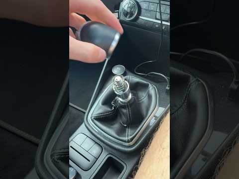 Ford ST Carbon Shift Knob Install #fordfiesta #ford #carbon #shiftknob #notstock #fordperformance