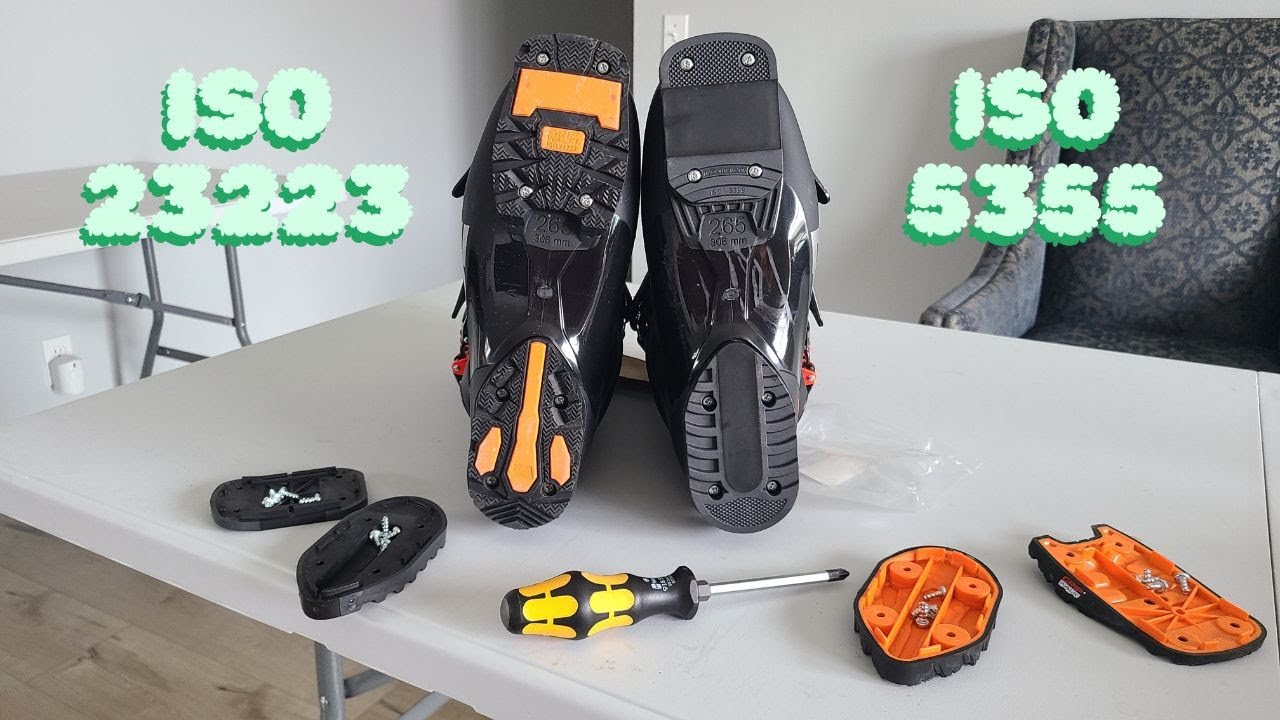 Change GripWalk To Standard Alpine Soles