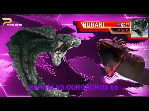 BURAKI VS OUROBOROS 66-jurassic World The Game