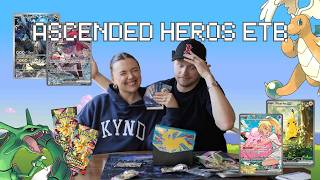 ASCENDED HEROS ETB OPENING | #pokemoncards #pokemon #pokemontcg
