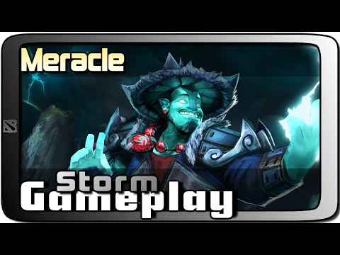 Dota 2 | Meracle Storm Spirit Gameplay