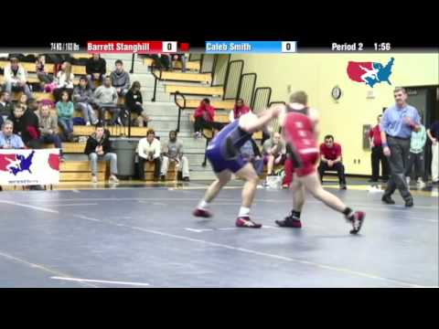 GR 74 KG - C2 - Barrett Stanghill (USOEC) vs. Caleb Smith (Patoka)