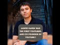 Jawed Karim The First Youtuber !! #Shorts #Facts